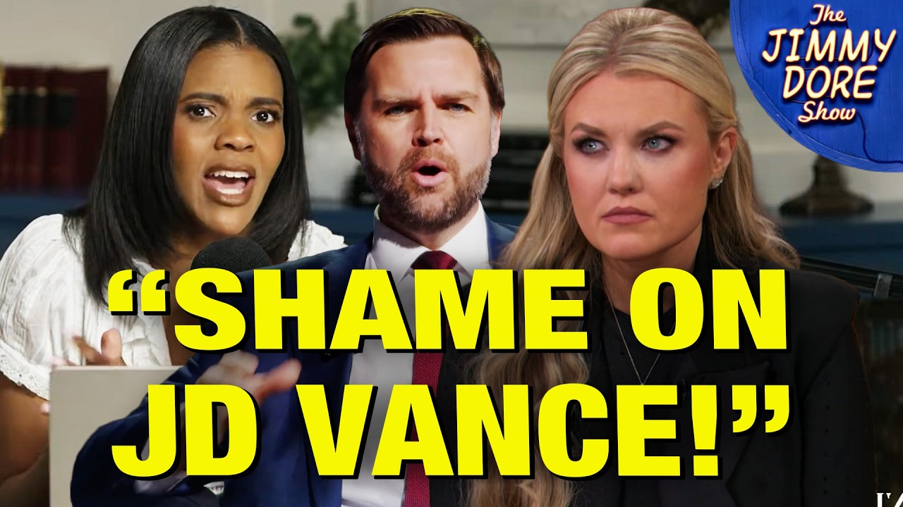 Candace UNLOADS On JD Vance For Lying About Erika Kirk!
