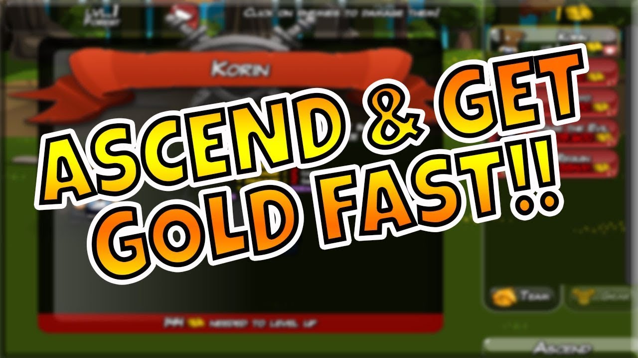 AE's IdleQuest - How To ASCEND & Get GOLD FAST!