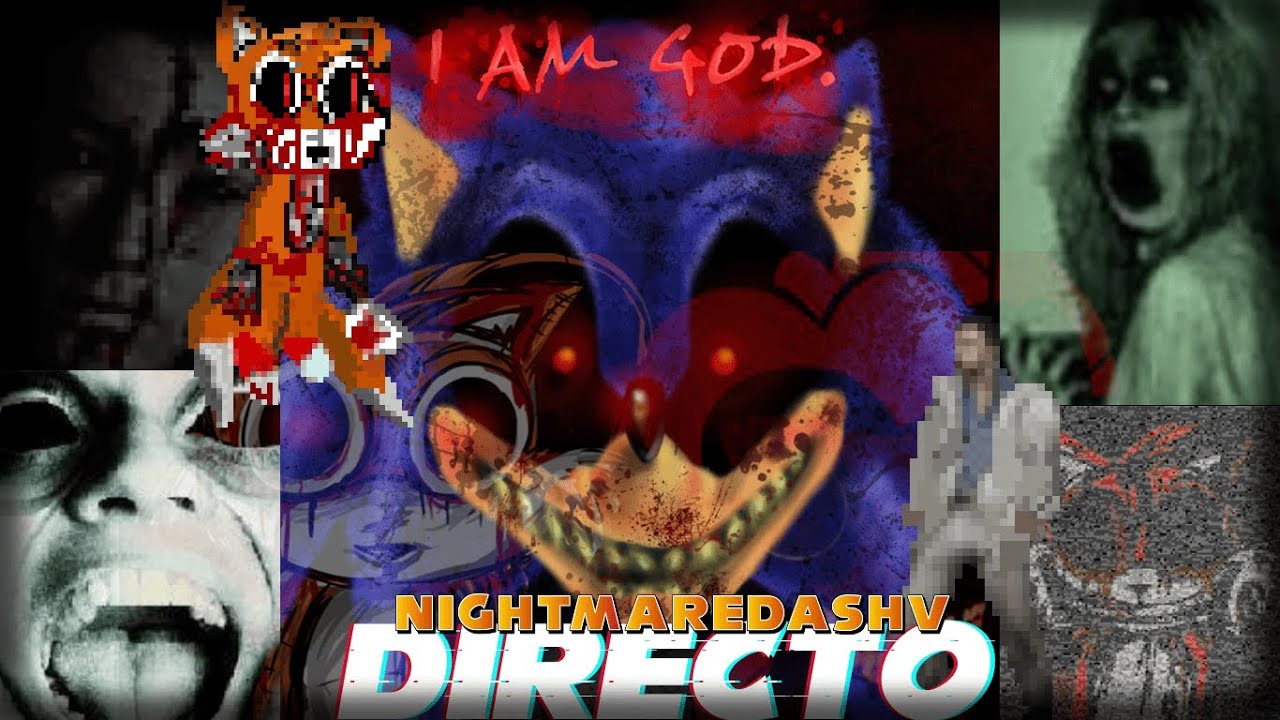 NightmaredashV STREAM! - [ DOOM & MORE ] (76) Jugando SonicEXE.wad.