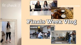 FINALS WEEK VLOG!