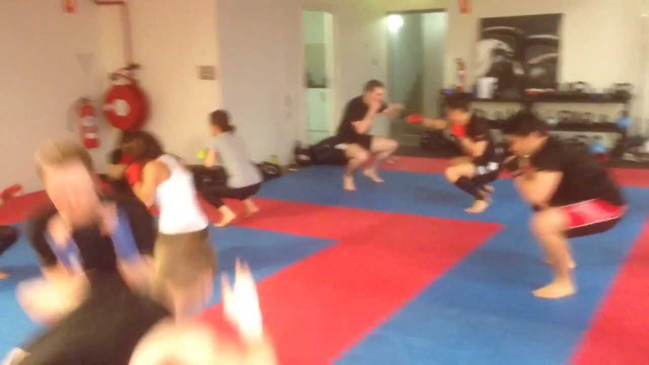 Boxing class