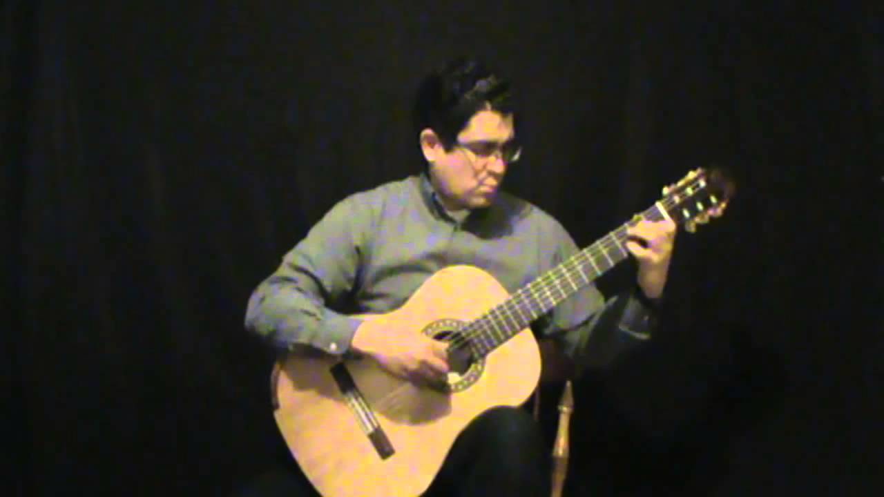 Guitar Etude 29 by Rafael Scarfullery, Classical Guitar Teacher