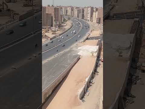 الدائري الان نهاية شارع المنشية طالبية فيصل مع شارع عمرو بن العاص والمحور الجديد