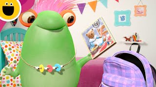 What's in Marvie's Backpack? (Sesame Studios)
