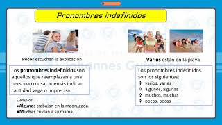 DIA LENGUAJE 4TO PRONOMBRES numerales  e indefinidos  24  08 21