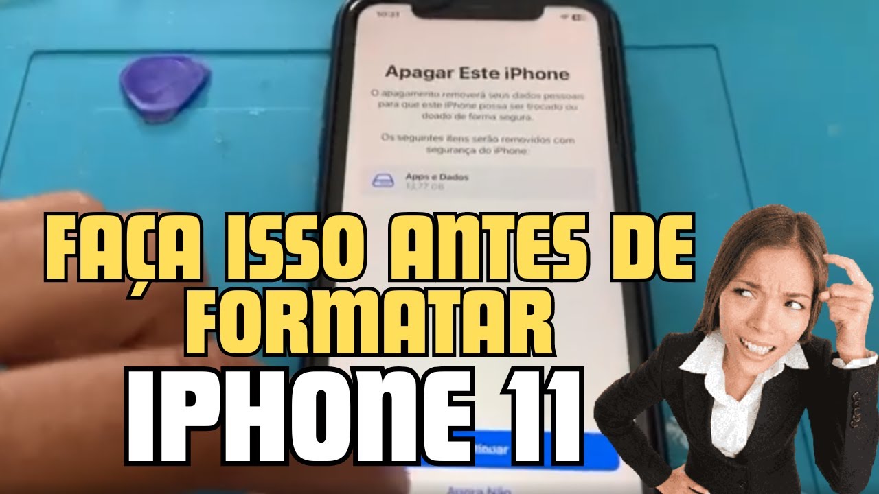 COMO FORMATAR O IPHONE 11 - YouTube