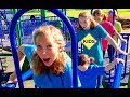 Learn english words follow the leader with sign post kids playground