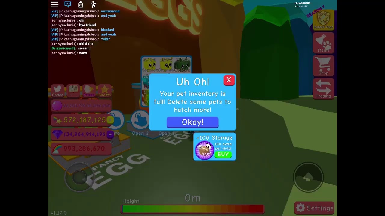 Trying to get the secret pet in Clover egg