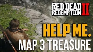 Red Dead Redemption 2 : Jack Hall Gang Map 3 Treasure Location
