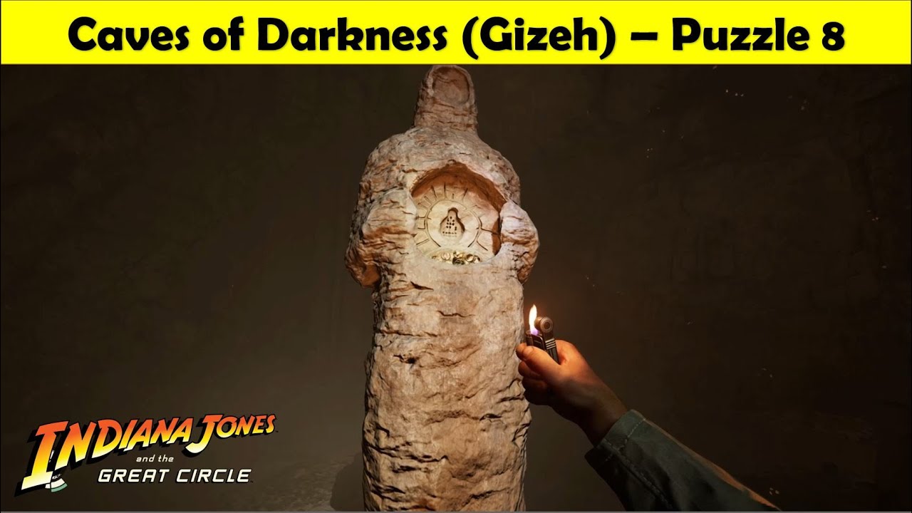 Indiana Jones and the Great Circle - How to Beat Caves of Darkness