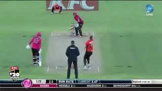 BBL Final, Scorchers v Sixers, match highlights