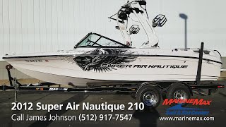 Preowned 2012 Super Air Nautique 210 Team Edition