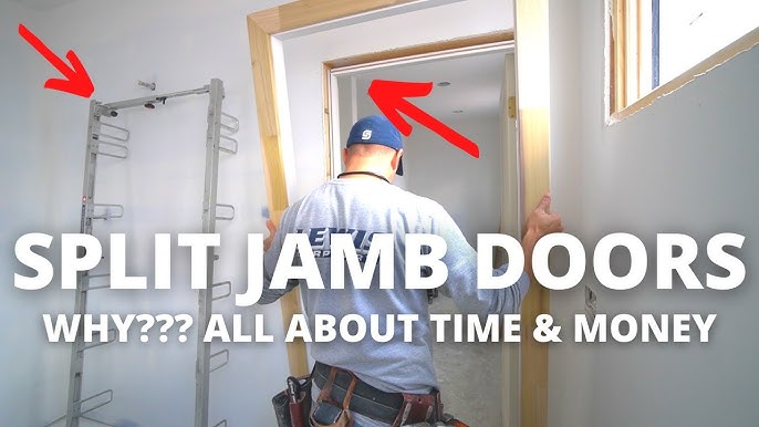 Install A Split Jamb Door With Casing