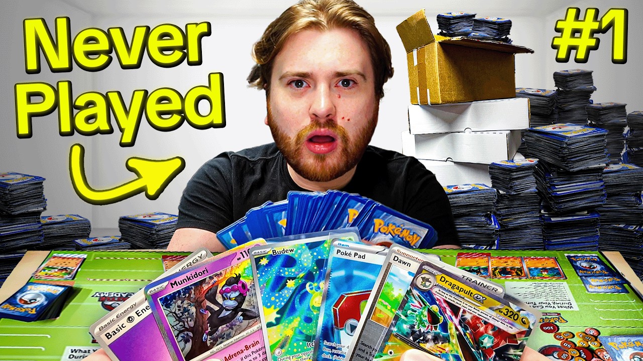 I Played The Pokemon TCG For The First Time - YouTube
