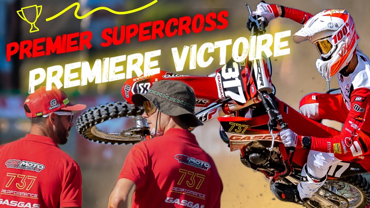 PREMIER SUPERCROSS, PREMIÈRE VICTOIRE ! 🏆 AGEN | ROUND 1 🏁