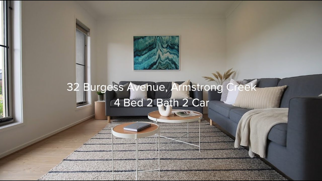32 Burgess Avenue, Armstrong Creek YouTube