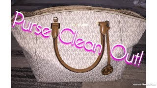 how to clean my michael kors purse