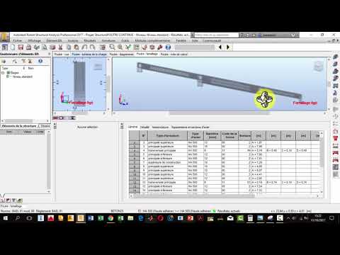 Etude de Ferraillage de Poutre et astuce d'Optimisation de votre Projet de bâtiment sur Robot