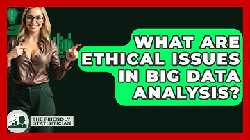 What Are Ethical Issues In Big Data Analysis? - The Friendly Statistician