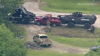 Man taken into custody after standoff in Guy