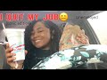 I QUIT MY JOB | CAR MUKBANG | Ley Nikole