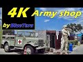 4K Army Shop tour ,Thailand,Pattaya