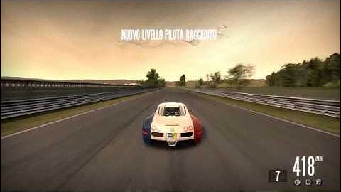 Need For Speed Shift Bugatti Veyron 419 km/h save/load position.