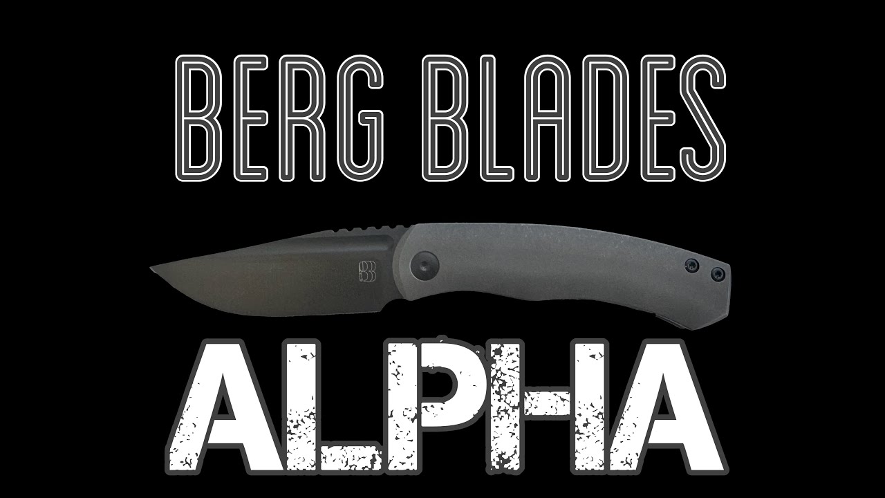 Обзор ножа Cutting Room — Berg Blades Alpha