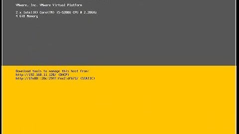 Step 1 install ESXi 6.5
