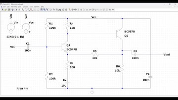 How to design Microphone pre amplifier transistor circuit using LTspice tool