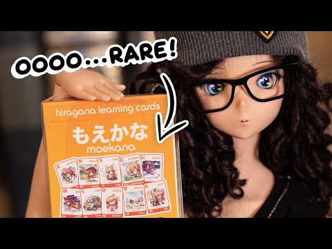 Unboxing RARE Smart Doll Moekana - Hiragana Learning Cards LIVE