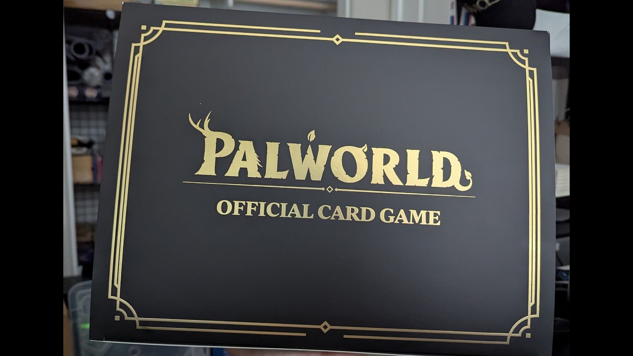 Palworld OFFICIAL CARD GAME Unboxing - YouTube
