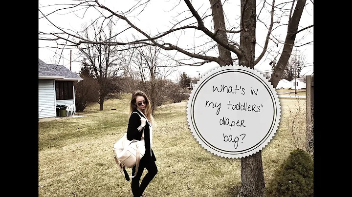 WHATS IN MY TODDLERS DIAPER BAG| FAWN DESIGN DIAPE...