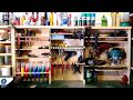 Стеллаж для инструментов в мастерской, гараже. Garage organization ideas.