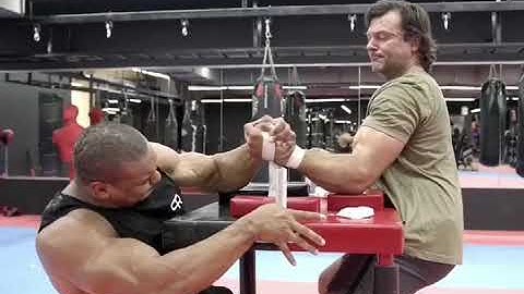 Larry Wheels and Devon Larratt