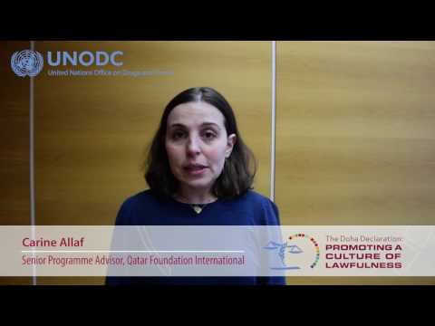 Education For Justice Carine Allaf Qatar Foundation International 