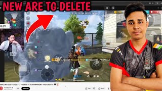AURA GAMING REACT TG DELETE NEW  VIDEO CRAZY REACTION 😱 TG DELETE 1VS4 💣?