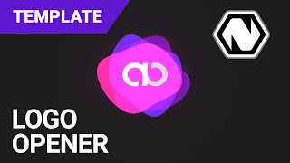 Natron Template | 2D Logo Opener