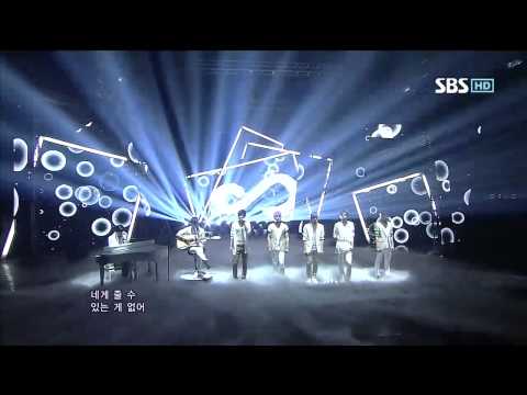 INFINITE [눈물만] @SBS Inkigayo 인기가요 20120520