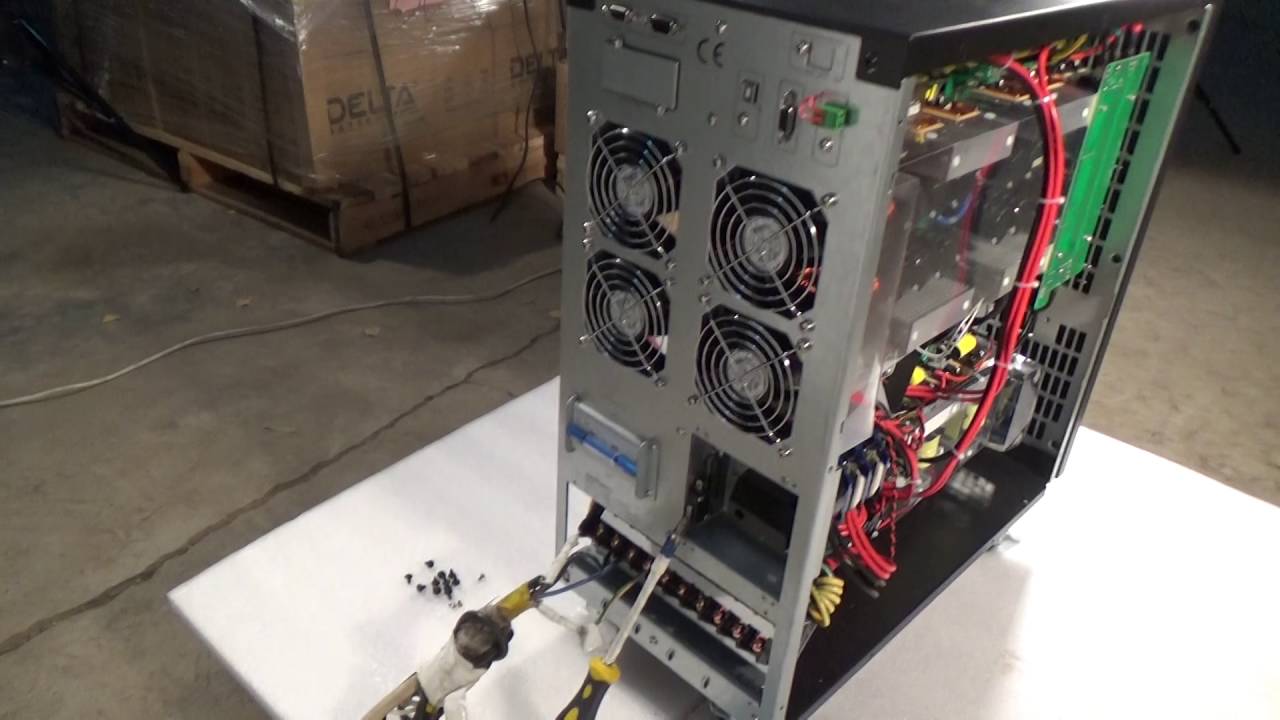 ИБП N-Power 20 кВА трехфазный Pro-Vision Black M20000 3/1. Запуск