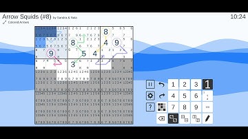 Fog of War Sudoku #8 - Arrow Squids