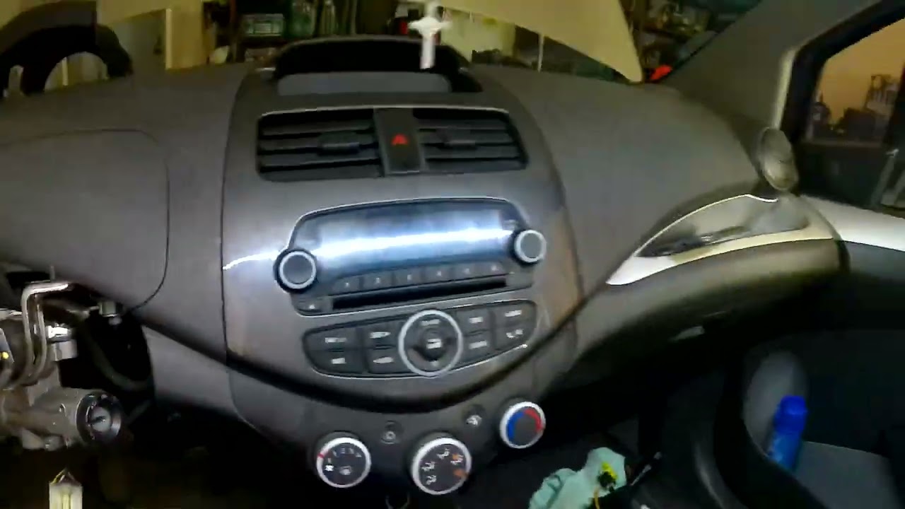 Cambio  radiador  de calefacción spark gt