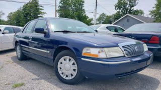 2005 Mercury Grand Marquis GS (tour and startup) 2005 Mercury Grand Marquis Gs