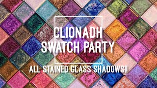 : Clionadh Swatch Party - ALL Stained Glass Shadows / Full Collection 2023 | sofiealexandrahearts
