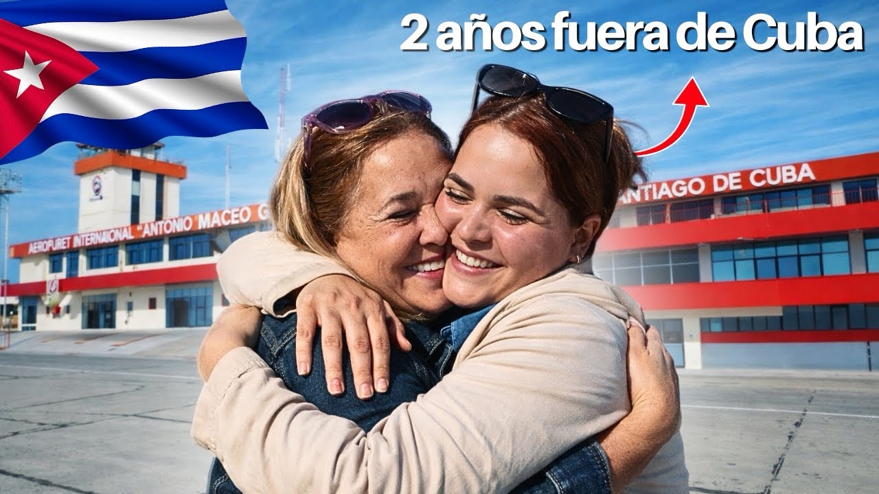 CUBANA 🇨🇺🇨🇺 regresa a CUBA después de 2 años fuera. 