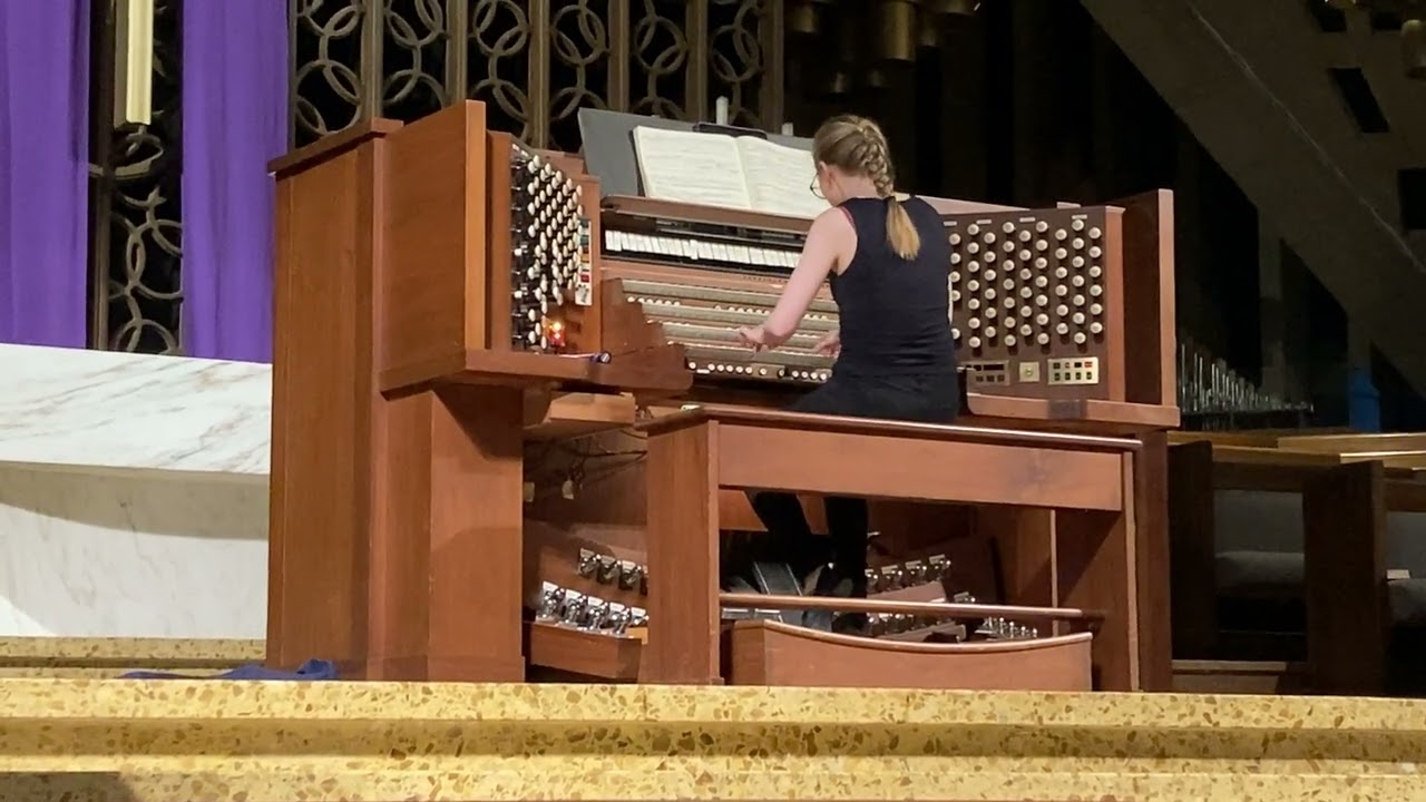 Anna Lapwood at First United Methodist Church, Palo Alto, CA 28Mar23