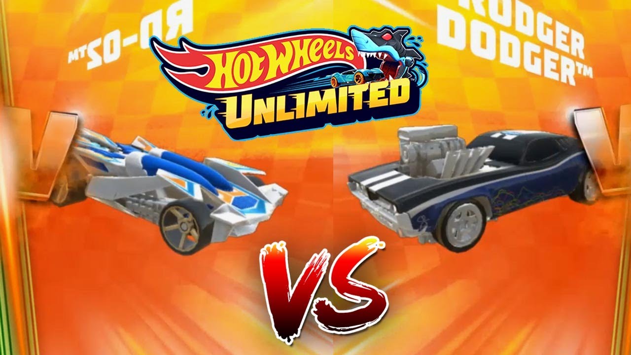 Hot Wheels Unlimited: RD-02 vs Dodge Rodger Black // Gameplay (iOS ...