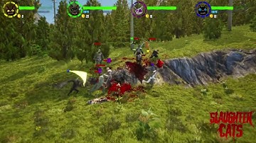 Slaughter Cats - A Longer Look at Some Local 4 Co-op Player Gameplay