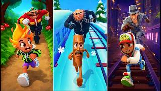 TUM TUM SAHUR 🆚 SUBWAY SURFERS 🆚 KOOPLY RUN RUNNING GAME screenshot 1