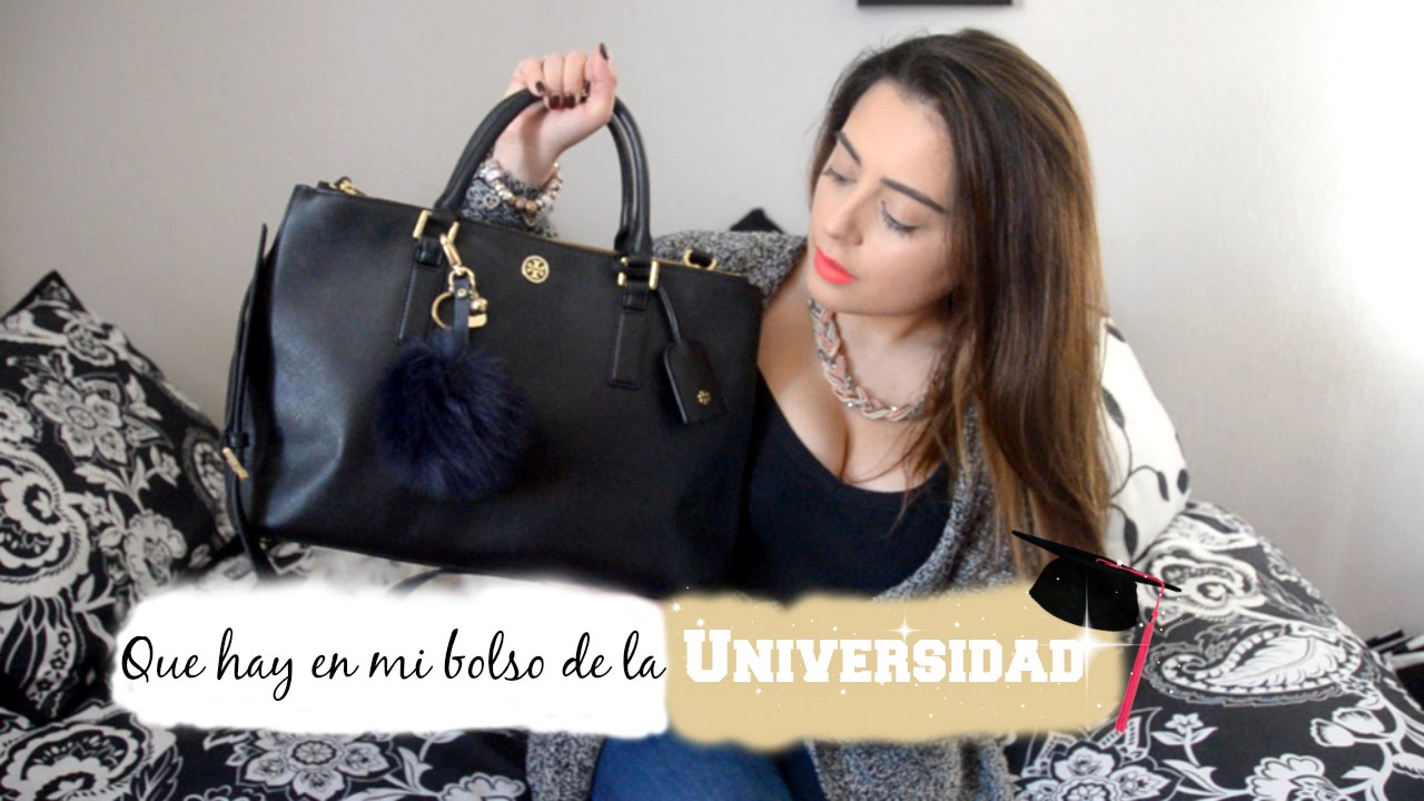 Que hay en mi bolso para la Universidad - Tory Burch | Diane Coppo